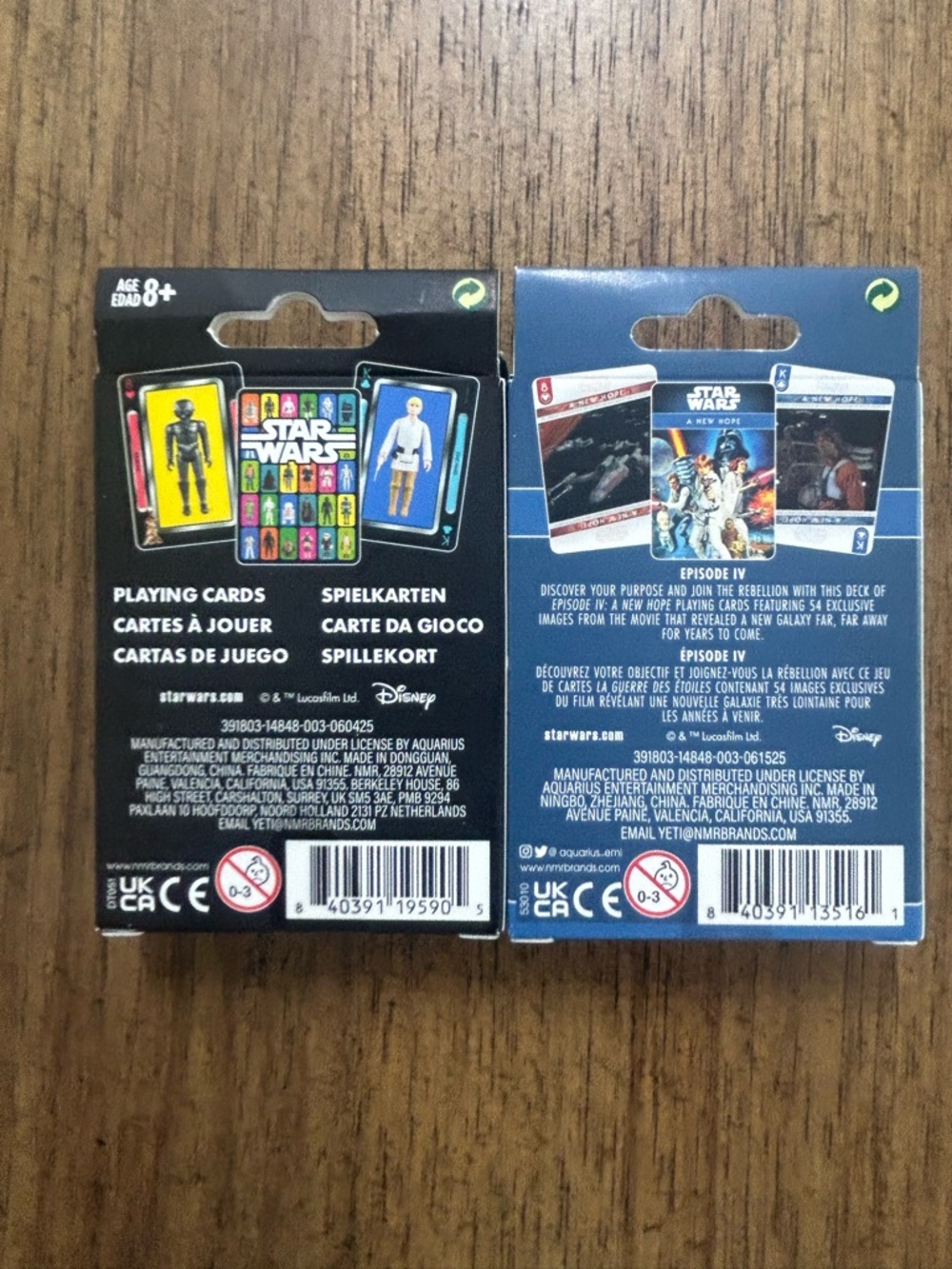 NEW Star Wars Playing Cards - Set of 2 - Picture 2 of 2